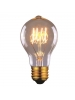 60 Watt - Vintage Bulb - A60 Decorative Edison Bulb - 4.14 Inch Length - Medium E26 Base - 4 Loop Hand Wound Tungsten Filament - Multiple Support - Clear